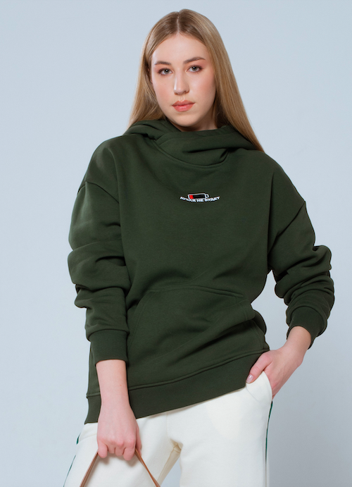 Худи "Дубль" хакки М в магазине RentaPhoto.Store