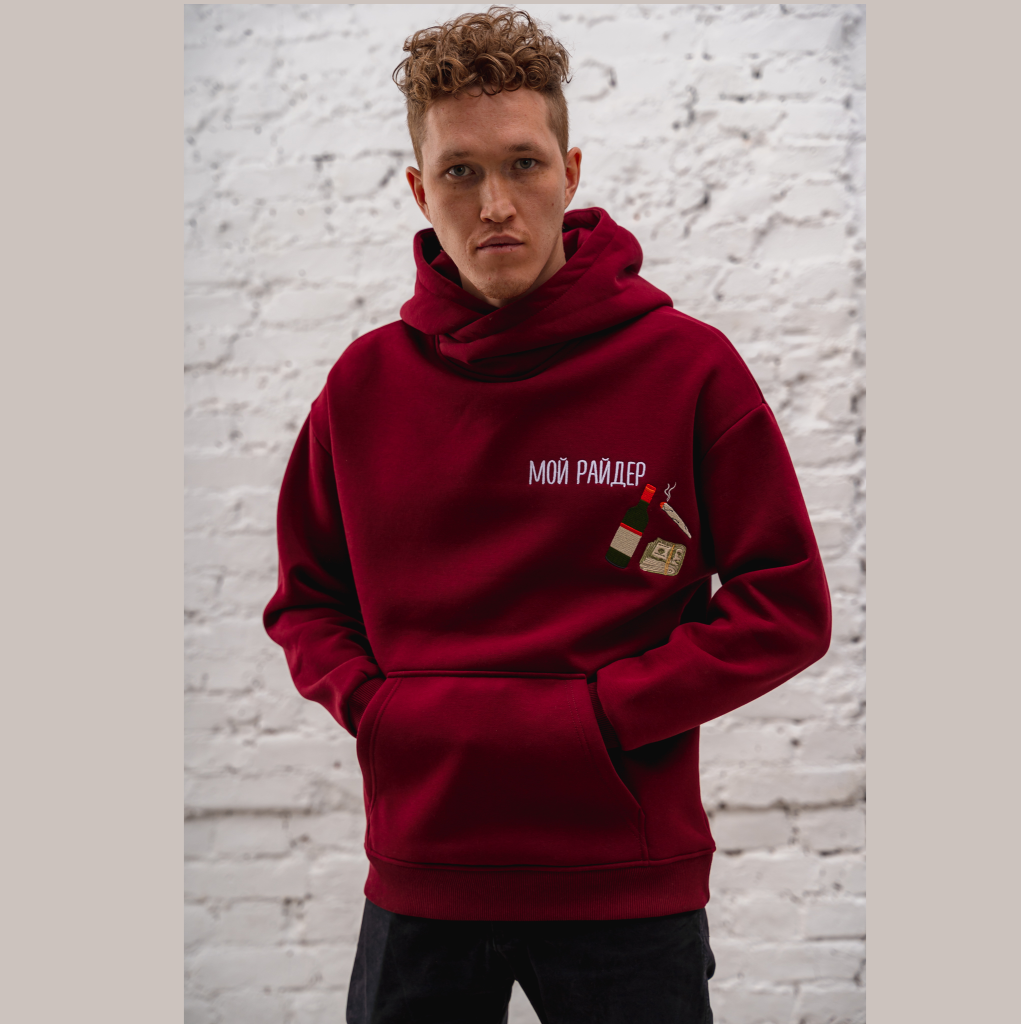 Худи "Мой райдер (баксы)" L в магазине RentaPhoto.Store