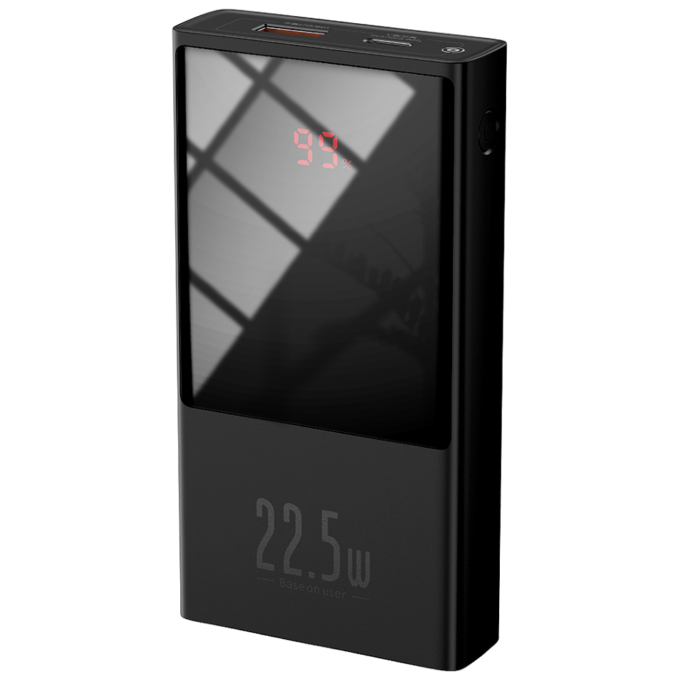 Внешний аккумулятор Baseus Super mini 10000мАч 22.5Вт Черный в магазине RentaPhoto.Store